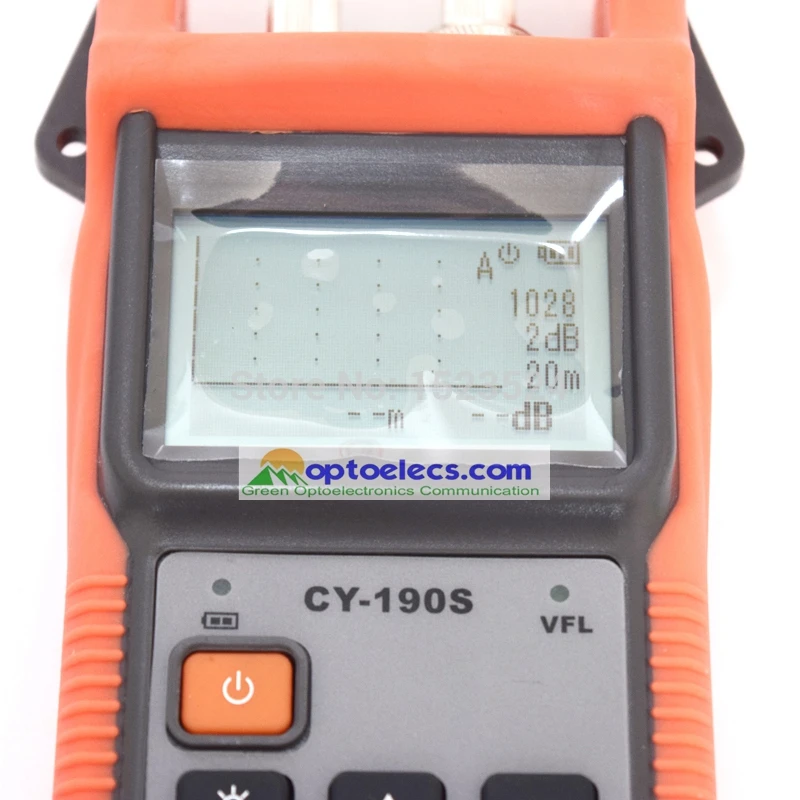 Бесплатная доставка ручной OTDR CY-190S оптический времени домен рефлектометр CY190S