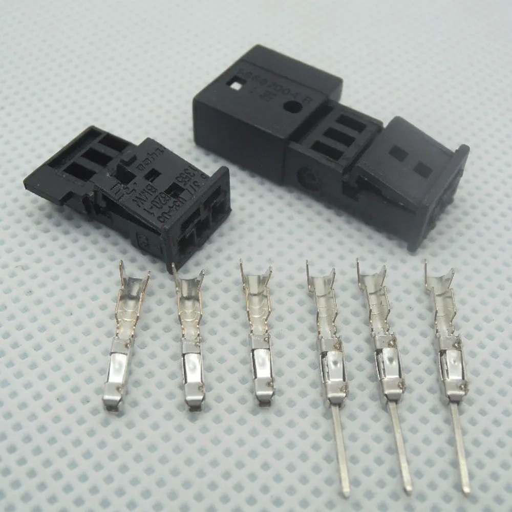 10 комплектов автомобильный 3 контактный разъем папа и мама штекер для