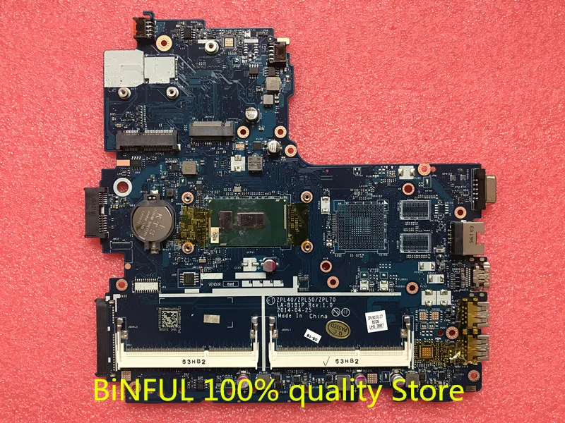 Бесплатная доставка Материнская плата для ноутбука HP Probook 440 G2 450 Core 3205U
