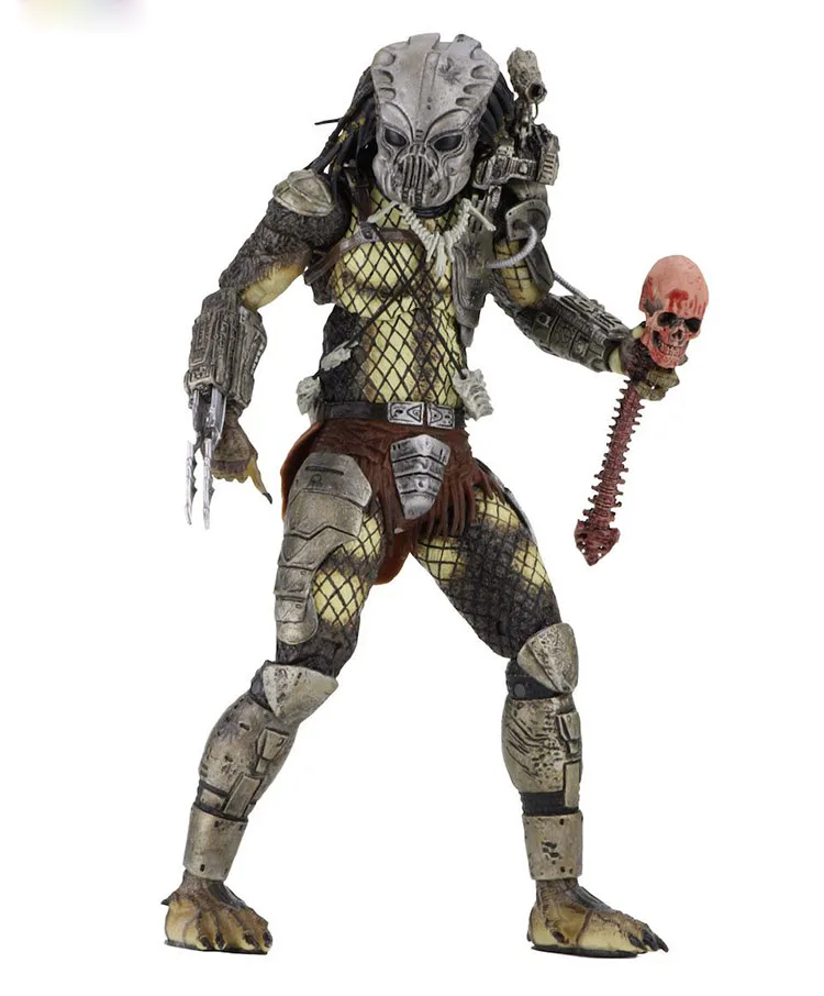 NECA оригинальный AVP Aliens vs Predator Jungle Hunter хищник ПВХ фигурка Коллекционная модель