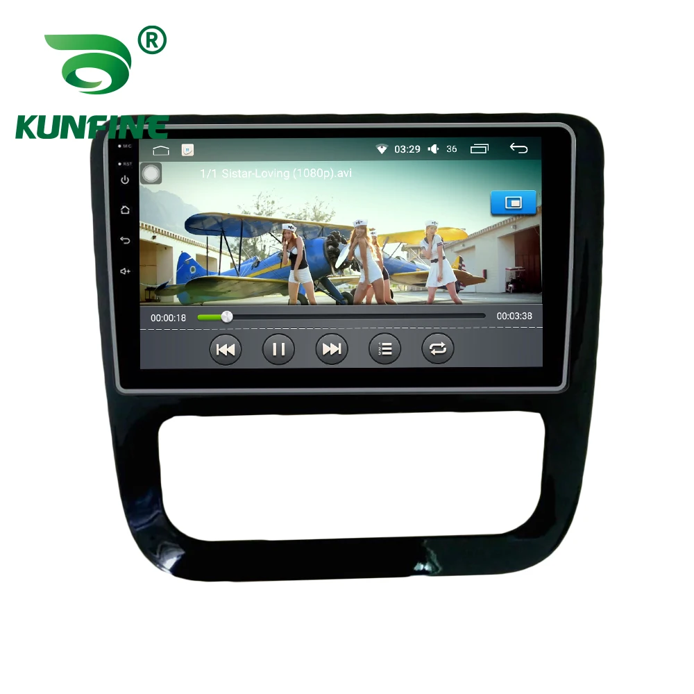 

Car Stereo for VW Scirocco 2009-2014 MT AC Android 10.0 Octa Core Car DVD GPS Navigation Player Deckless Radio