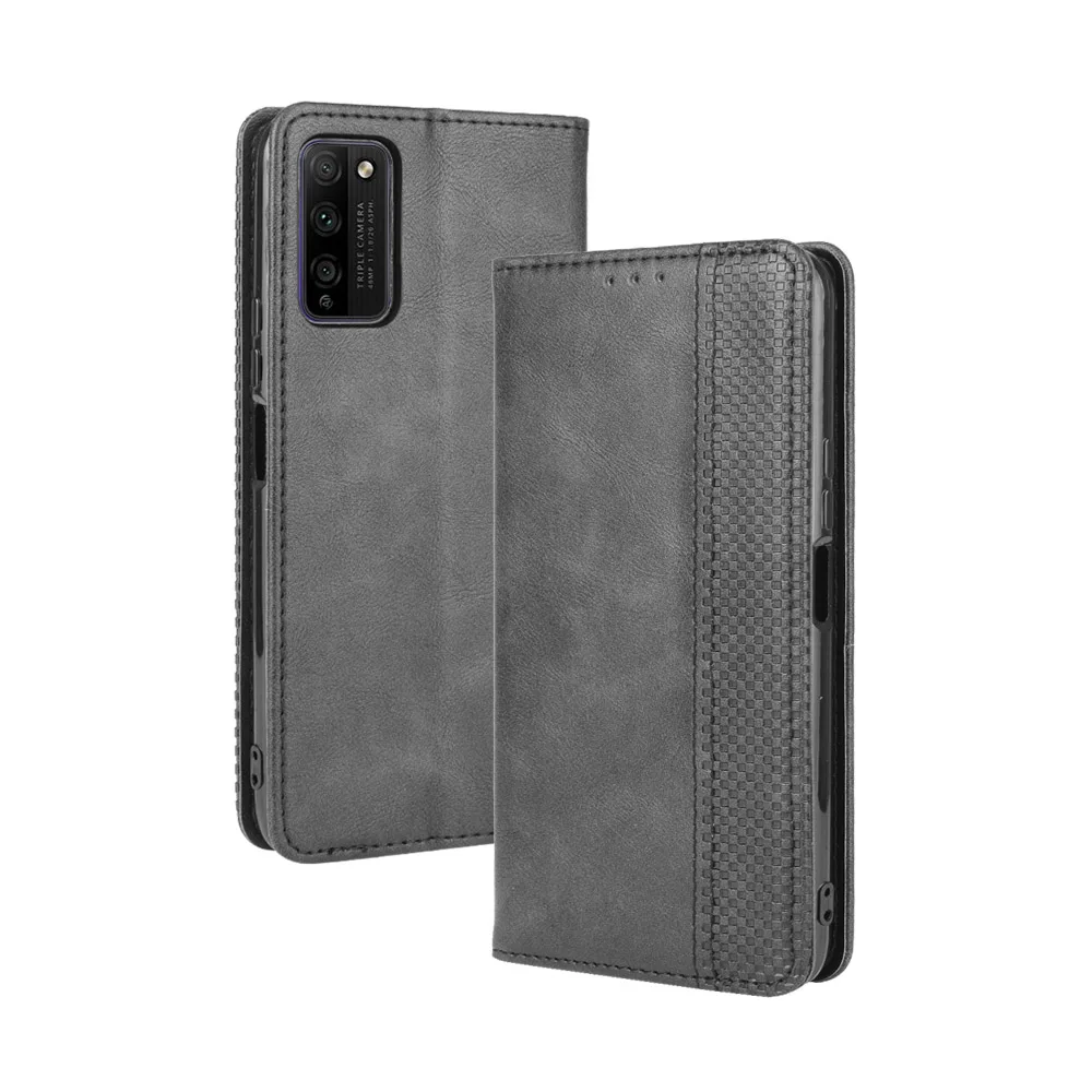 

Anti-knock Premium Leather Bag for Huawei Honor 10X Lite Card Slot Kickstand Mobile Phone Case Cover Capa Funda