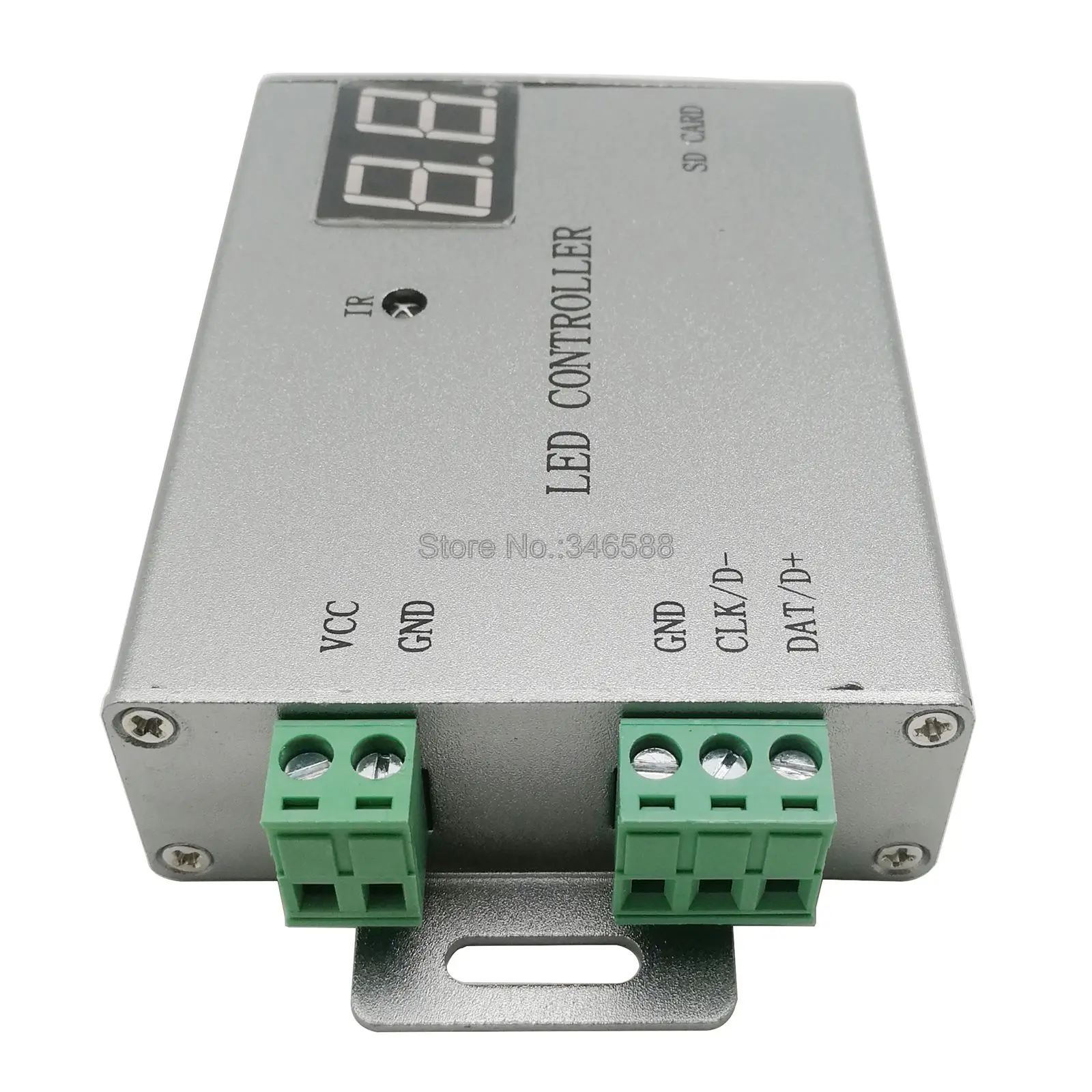 H805SB Пиксельная Светодиодная лента управления Поддержка WS2812 WS2811 APA102 DMX512 et.1 порт управления 4096 пикселей беспроводной пульт дистанционного управления