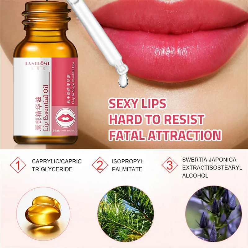 

Lip Care Essential Oil 10ml Moisturizing Lip Mask Massage Essential Oil Lip Oil Rollers Lip Gloss Wholesale Bulk
