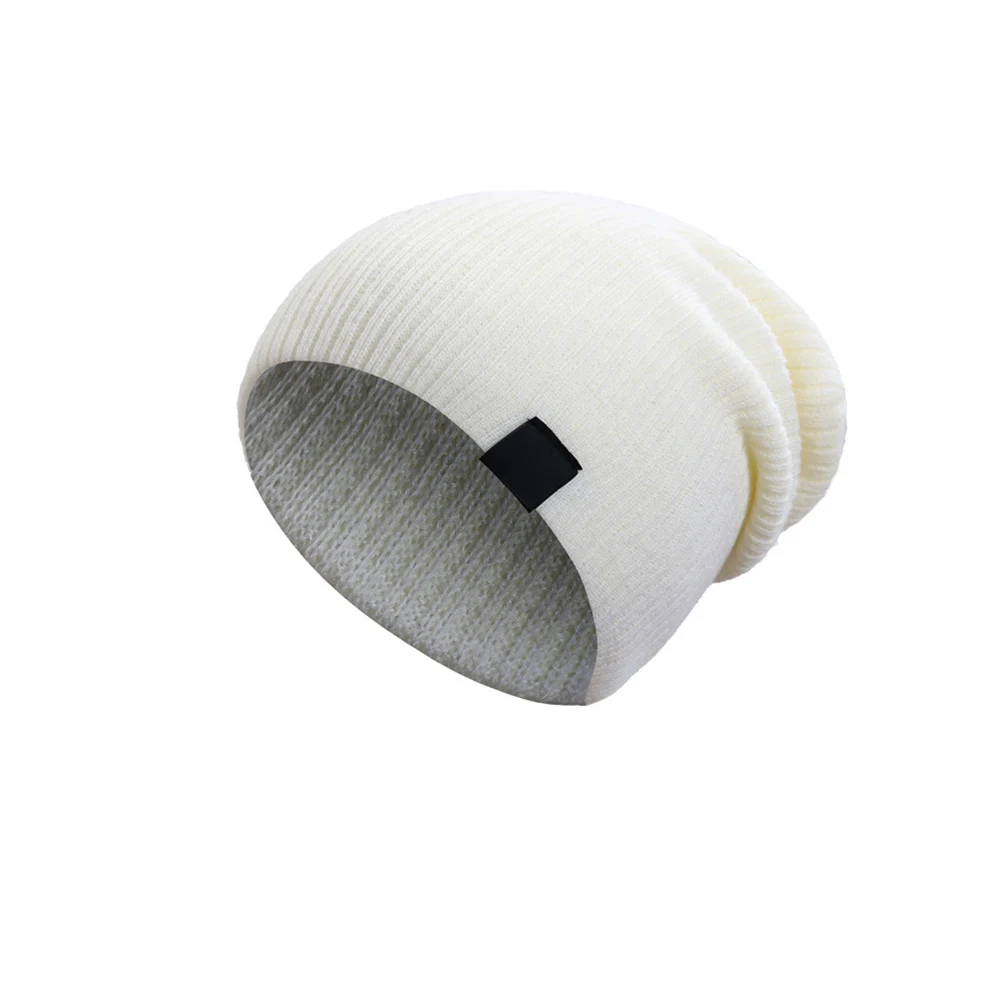 

Men Women Winter Beanies Cap Outdoor Bonnet Skiing Hat Soft Knitted Hat SAL99