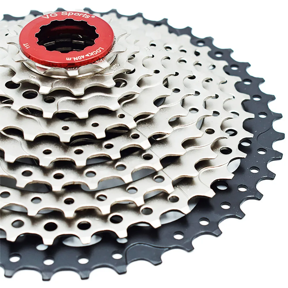 9 скоростей 11-42T MTB велосипедная кассета горный велосипед широкоугольные звездочки 9s k7 9v свободного хода совместимы с M430 M4000 M590