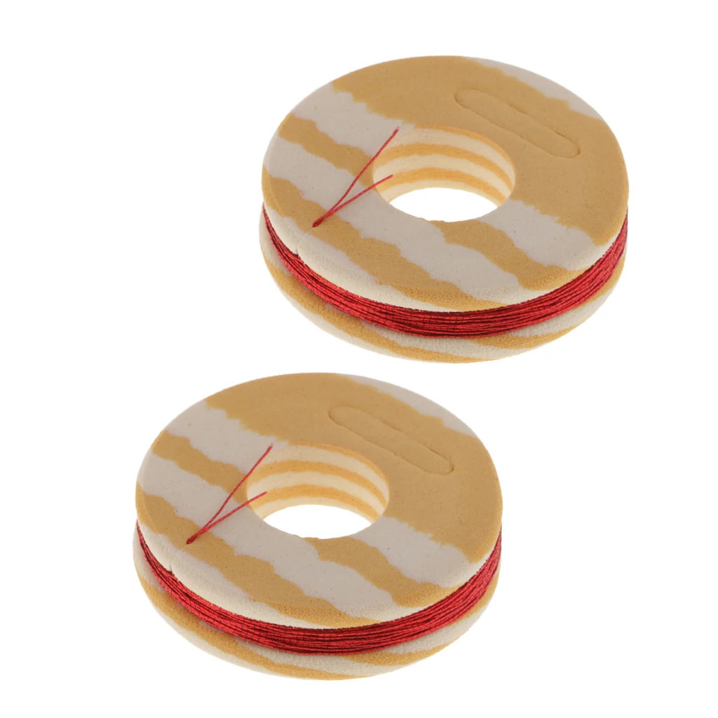 2 шт. рыболовная удочка леска для строительства направляющее кольцо Упаковочная |