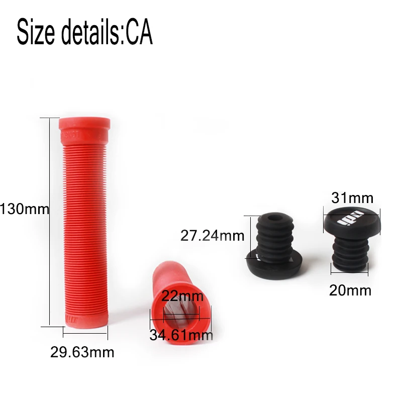 Рукоятка для руля велосипеда ODI 130 мм силиконовая противоскользящая | Спорт и