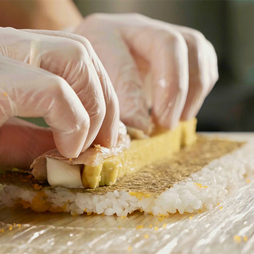 100 шт. одноразовые латексные перчатки белые Нескользящие кислотные и щелочные