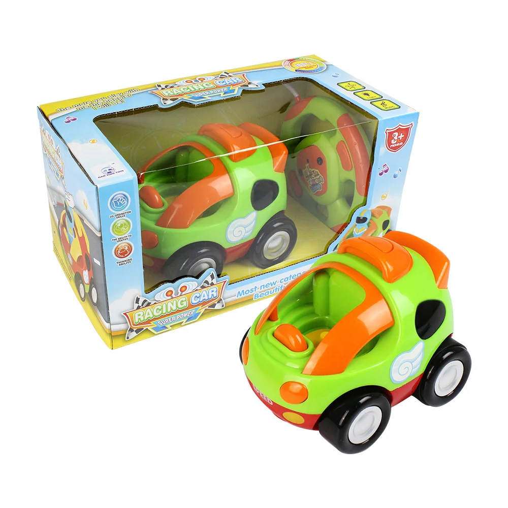 Мини радиоуправляемая Гоночная машина с музыкой и подсветкой Электрический