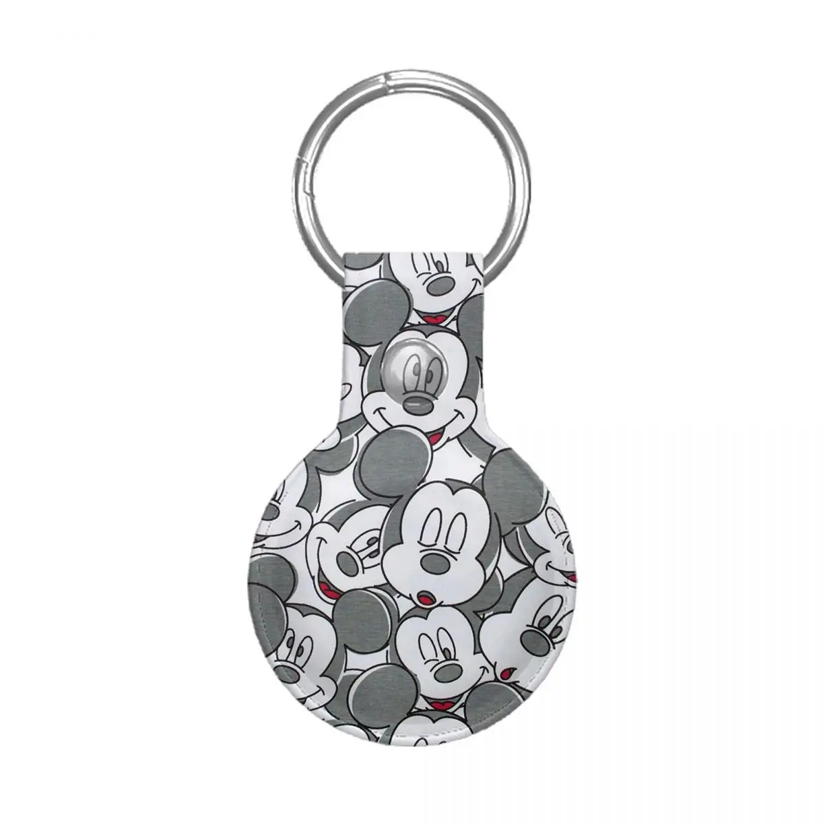 

Disney Protective Case For AirTag leather Shockproof Protective Cover For AirTags Keychain Anti-Lost Anti-Scratch Sleeve
