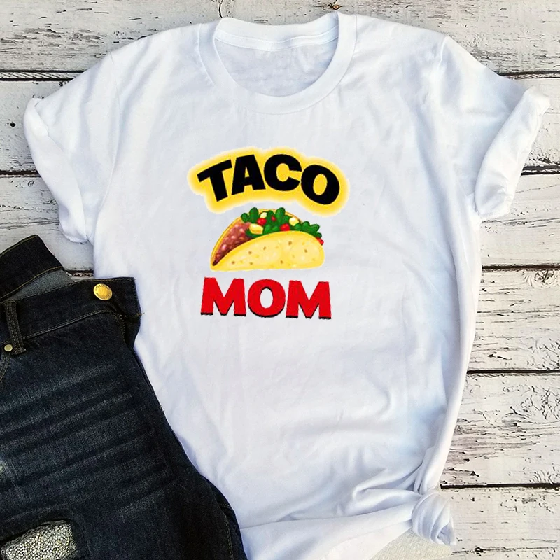 Семейные рубашки для дня рождения Taco одинаковые футболки всей семьи с модным