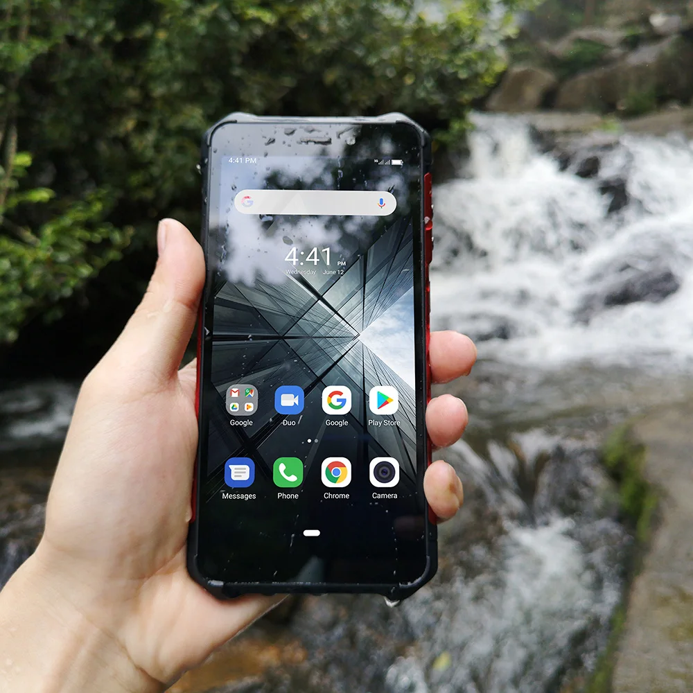 Ulefone Armor X3 5," HD IP68 водонепроницаемый смартфон 2 ГБ 32 ГБ Android 9,0 четырехъядерный разблокировка лица ID 3g мобильный телефон 5000 мАч