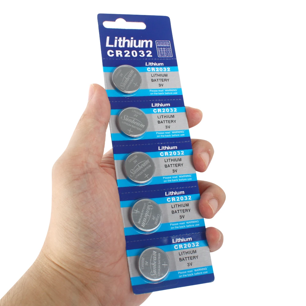

18Pcs/3Cards CR2032 Button Batteries DL2032 ECR2032 BR2032 Coin Battery 3V for Watch Calculator toys Electronic Remote