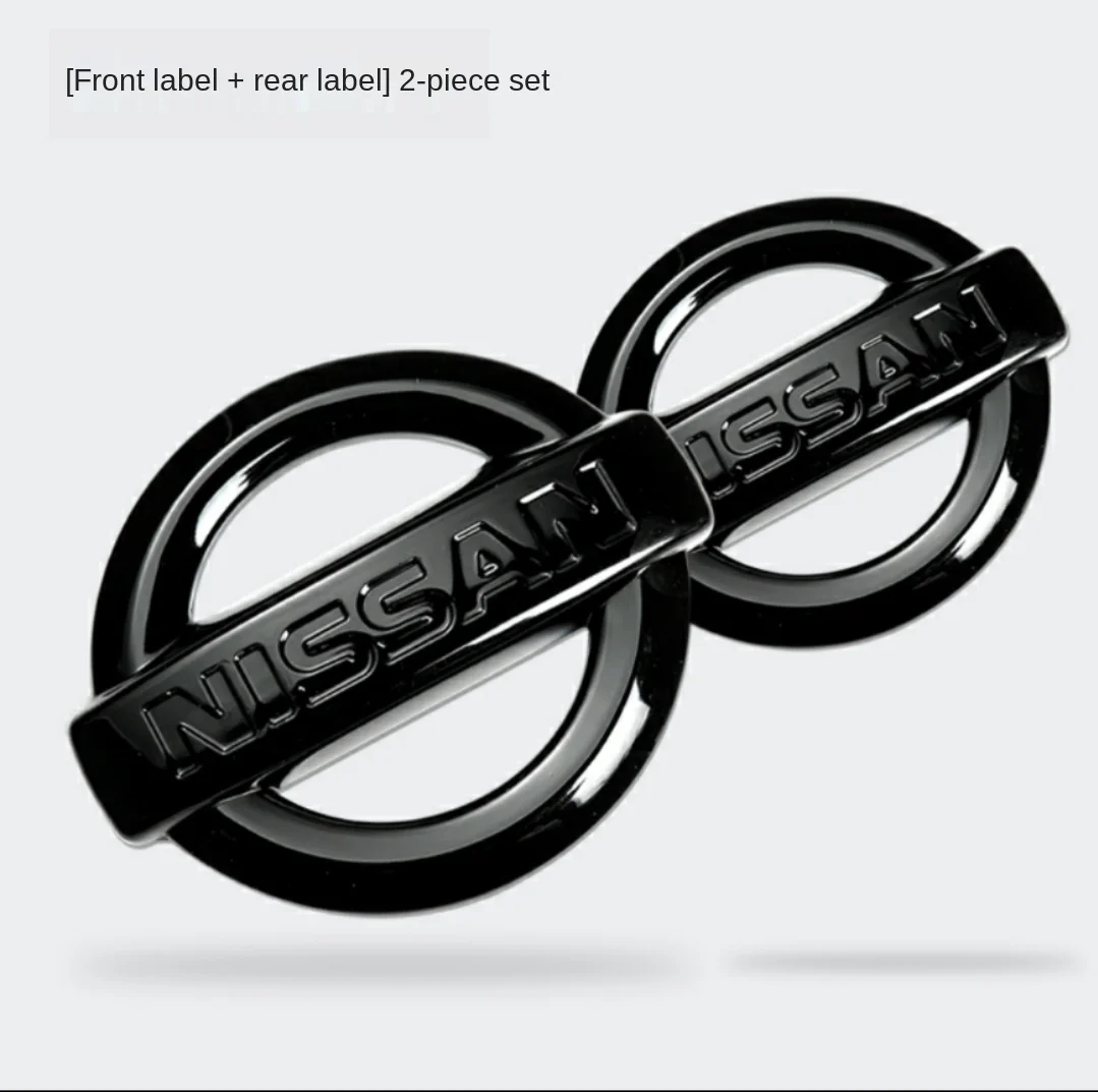 

Car logo Emblem Sticker for Nissan Qashqai X-Trail Tiida Altima Sunny KICKS Murano Steering Wheel Front Rear Badge Accessories