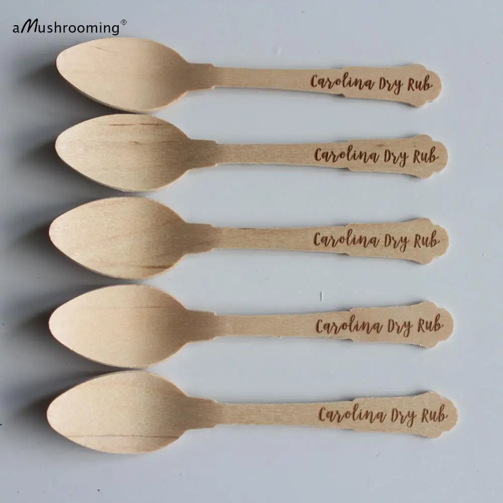 

1000 Party Gift Ice Cream Spoons Sticks Classic Spoons Frozen Ice Cream Party DIY Tools Can Customized Text