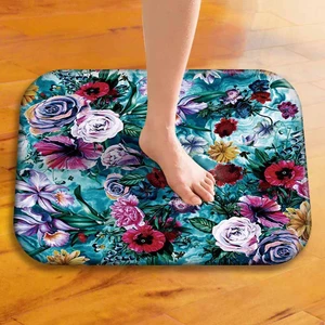 Bathroom Floor Mats Anti-slip Bath mat  Bathroom  kitchen bedroon mat Home Entrance kids prayer mat 40*60cm 0035