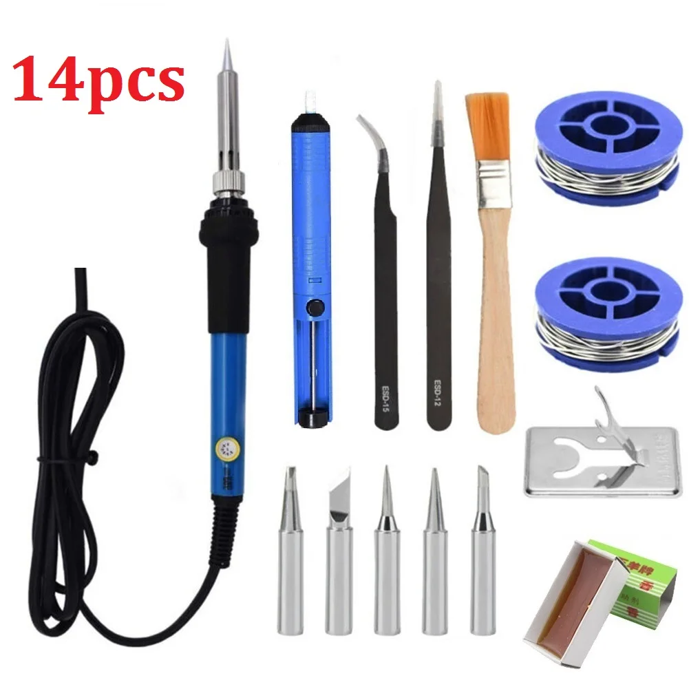 

Welding Soldering Iron Kit 110/220V 200~450 Cable Length 143cm/56.3\\'\\'