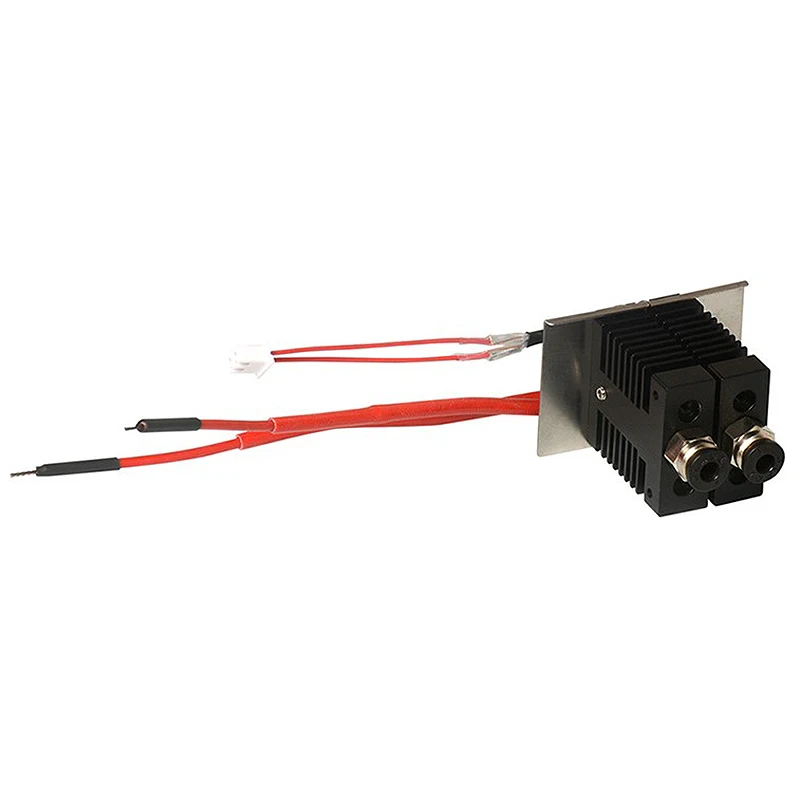 

3D Printer Accessories, 2 in 1 Out Extruder Kit, Mixed Color Hot End Extruder Nozzle for A10M A20M