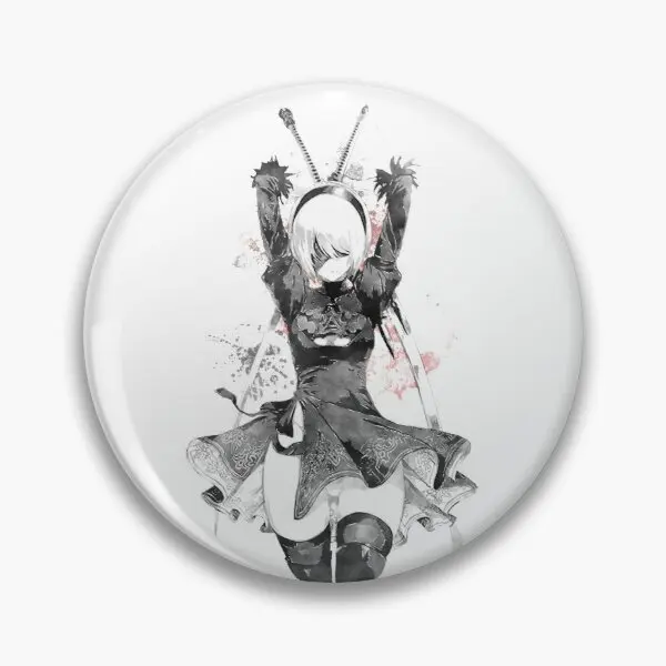 

2B Customizable Soft Button Pin Badge Funny Women Metal Creative Brooch Jewelry Lover Gift Hat Cute Cartoon Clothes Lapel Pin