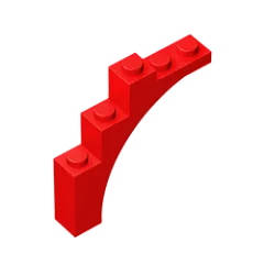 

Здание городского пейзажа DIY строительные блоки аксессуары moc-76768 14395 1x5x4 arc высокой кирпич детские игрушки аксессуары ev3