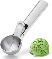 ice cream scoop stainless steel ice cream spoon watermelon baller scoop fruit dessert spoon ice cream ball maker kitchen tools