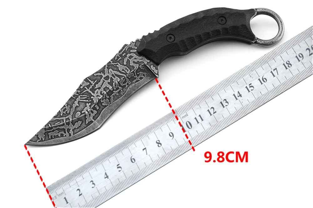 8cr15mnov стальные мачете для открытой рыбалки дайвинга карамбит ножи прямой нож