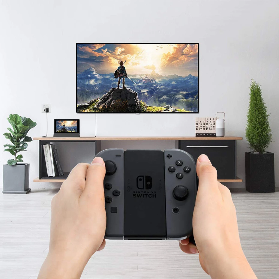Vogek портативная док-станция для nintendo Switch с типом C к HDMI ТВ-адаптеру USB 3,0 2,0 зарядная док-станция Playstand зарядное устройство