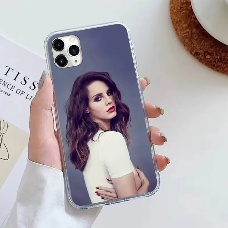 

Lana Del Rey singer Phone Case For iphone 12 5 5s 5c se 6 6s 7 8 plus x xs xr 11 pro max mini luxury capa cover