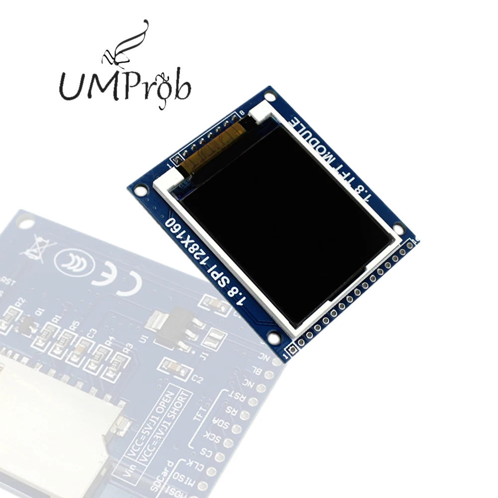 3,3 В/5 В мини 1,8 дюйма серийный SPI TFT ЖК-модуль дисплей с адаптером PCB IC 128x160 точечная Матрица для arduino