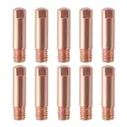 0,81,01,2 мм 10 шт. Высококачественная фотоэлектрическая Сварочная горелка, контактные наконечники, резьба, газовая насадка, проводящие Аксессуары для пайки