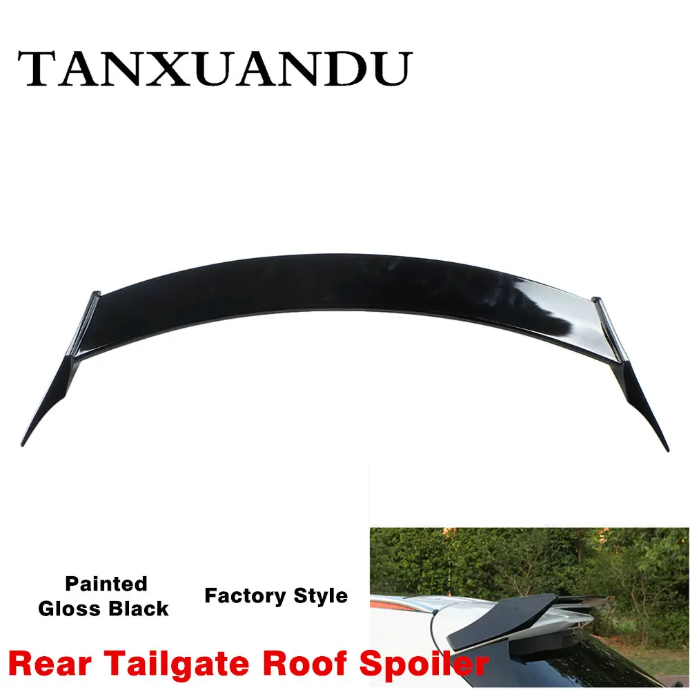 

Amg Style Painted Gloss Black Rear Tailgate Roof Trunk Lip Top Roofline Spoiler Wing Fit For BENZ GLA Class 2015-2020 X156