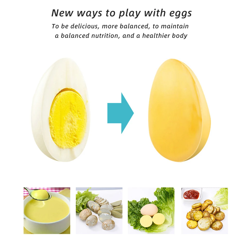 Wonderlife Manual Mixed Egg Nutrition Gold Eggbeater Scramble Eggs Whisk Inside The Shell Turning Device | Дом и сад