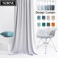 norne modern super soft luxury velvet solid living room darkening curtain for bedroom insulating windows panel drapes blinds