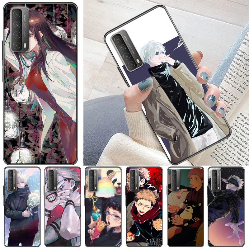 

Jujutsu Kaisen Fushiguro Megumi Sukuna Satoru Gojo Yuji Itadori Phone Case For Huawei P Smart Z 2019 2021 Cases Carcasa