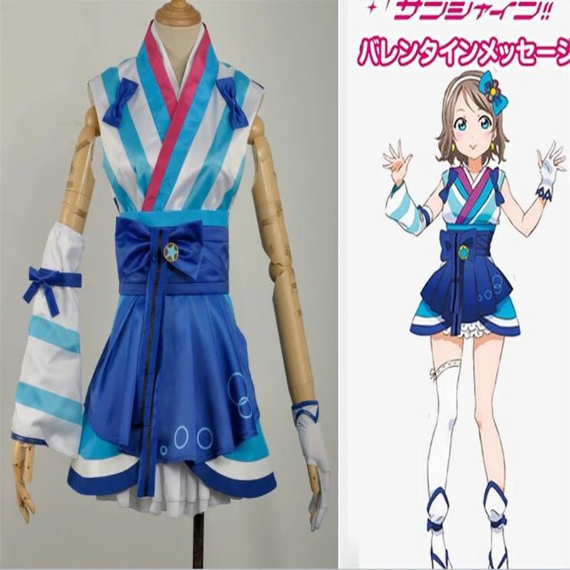 Аниме одежда Love Live Sunshine Aqours offen You Mijuku Dreamer кимоно косплей костюм A| |
