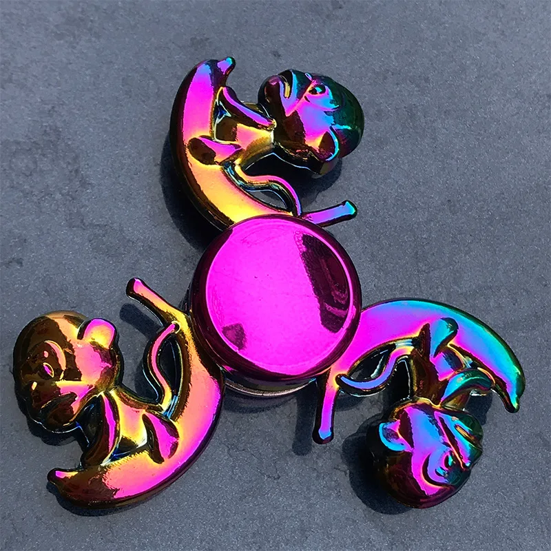 

Colorful Metal Alloy Fidget Spinner R188 Smooth Bearing Mute Rainbow Hand Spinner Stress Reliever Toys for Children Adult Gifts
