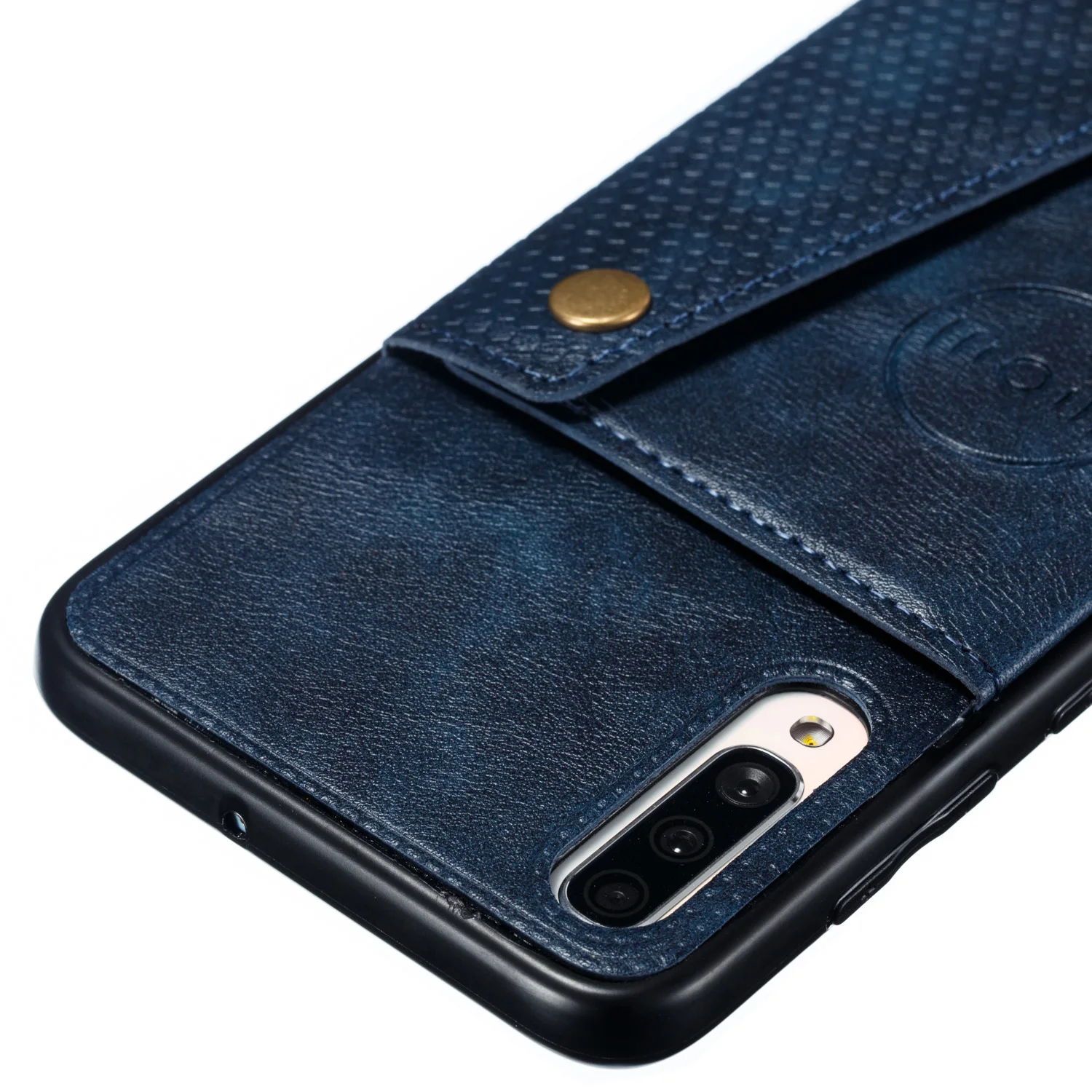 Кожаный противоударный чехол кошелек с отделениями для карт Galaxy A71 A51 S20 Ultra A70 A10 A20