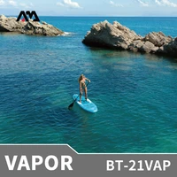 aqua marina new vapor 21vap 3 1m inflatable surfboard sup lightweight stable eva non slip surfing with safety rope water sports