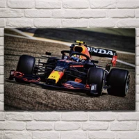 cool racing rb16b f1 race cars close up vehicle artwork fabric posters on the wall picture home art living room decoration kp923