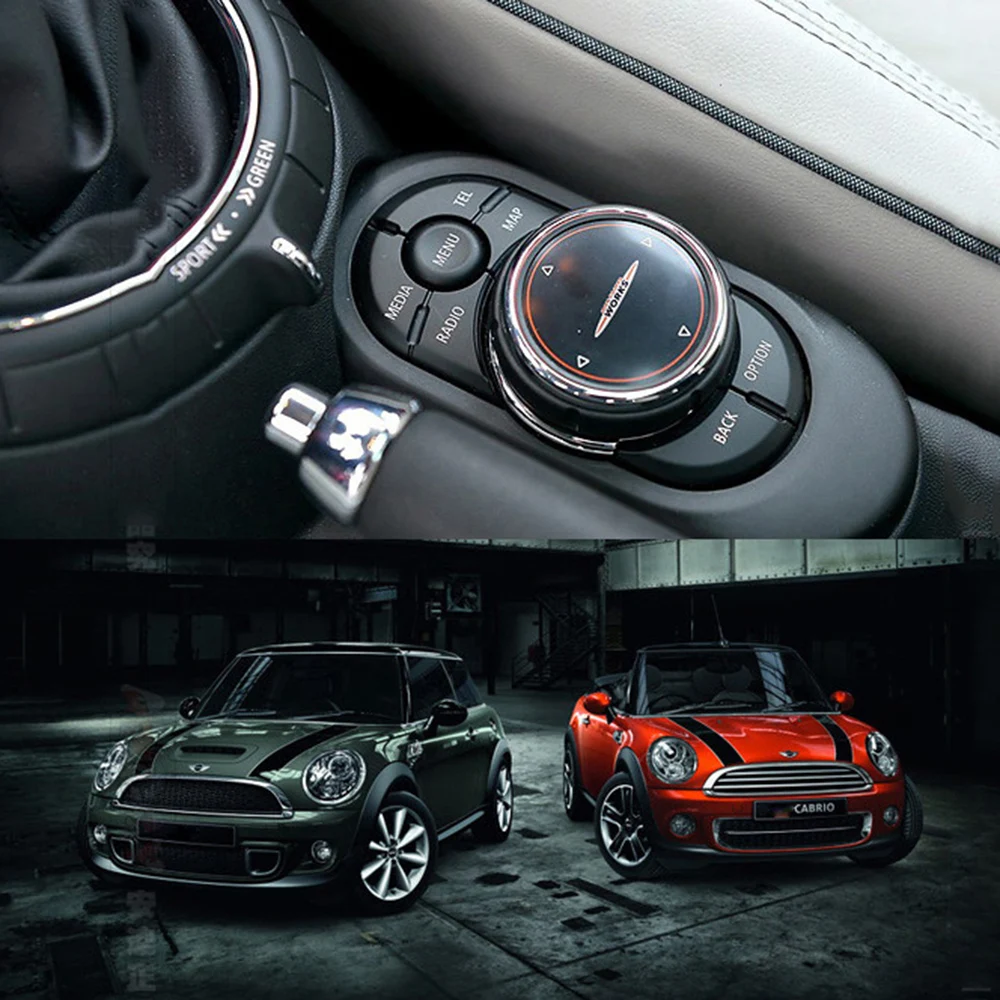 Наклейки John Cooper Works металлические украшения для Mini JCW S R55 R56 R61 Paceman F54 F55 F60 |