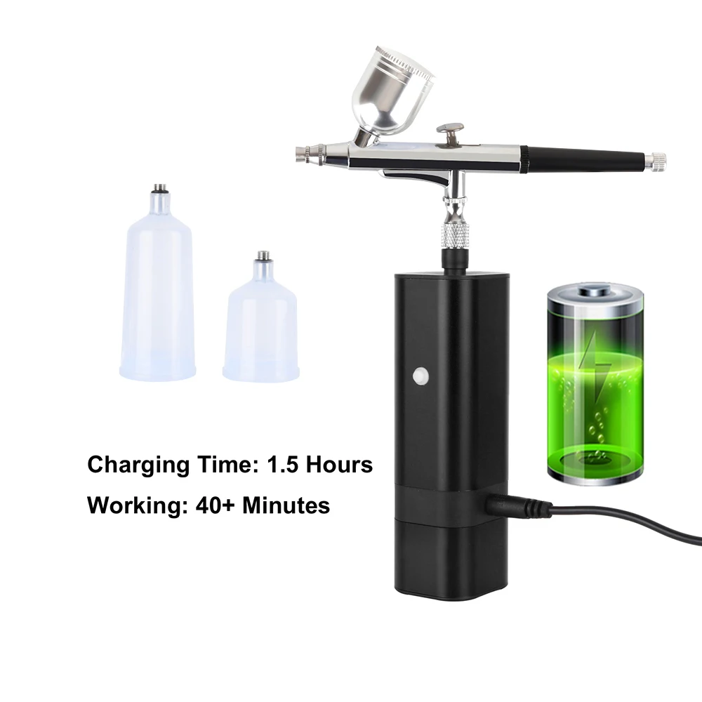 TM80-131 беспроводной Перезаряжаемый Аэрограф высокого давления с компрессором для