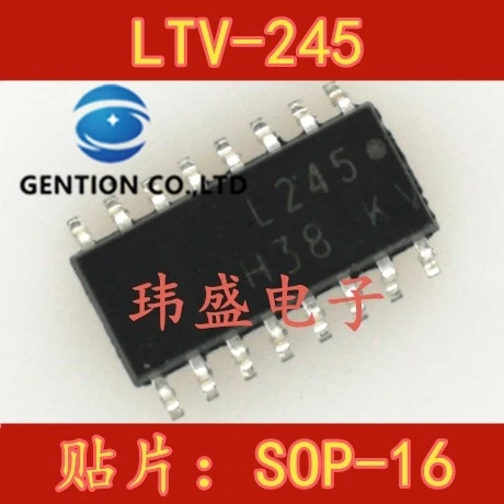 

10 шт. шелкография L245 SOP16 LTV245 ACPL-245 анод микросхема в наличии 100% новый и оригинальный