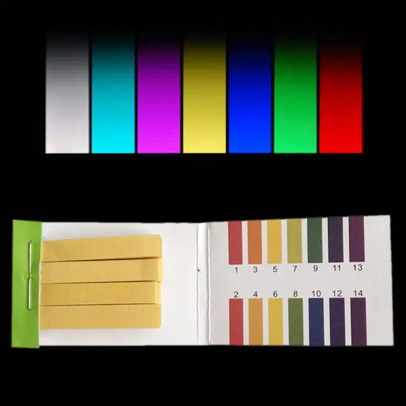 

80Pcs Multipurpose pH Test Strips Universal Full Range Litmus Paper 1-14 Acidic Alkaline Indicator Food Urine Lab Soil