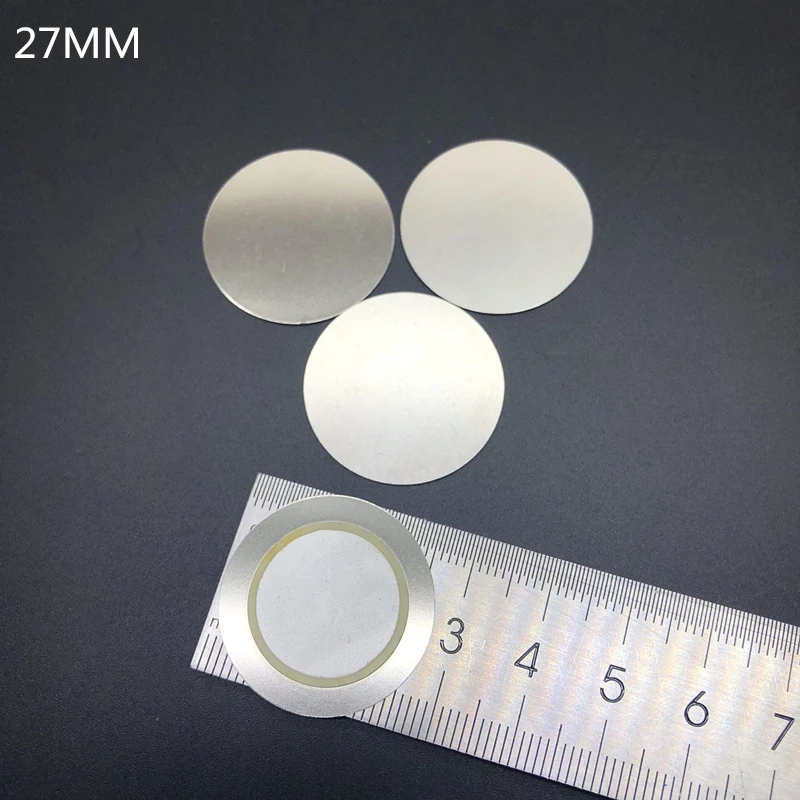 10 шт./лот 27 мм Железный пьезоэлектрический зуммер керамический будильник диаметр