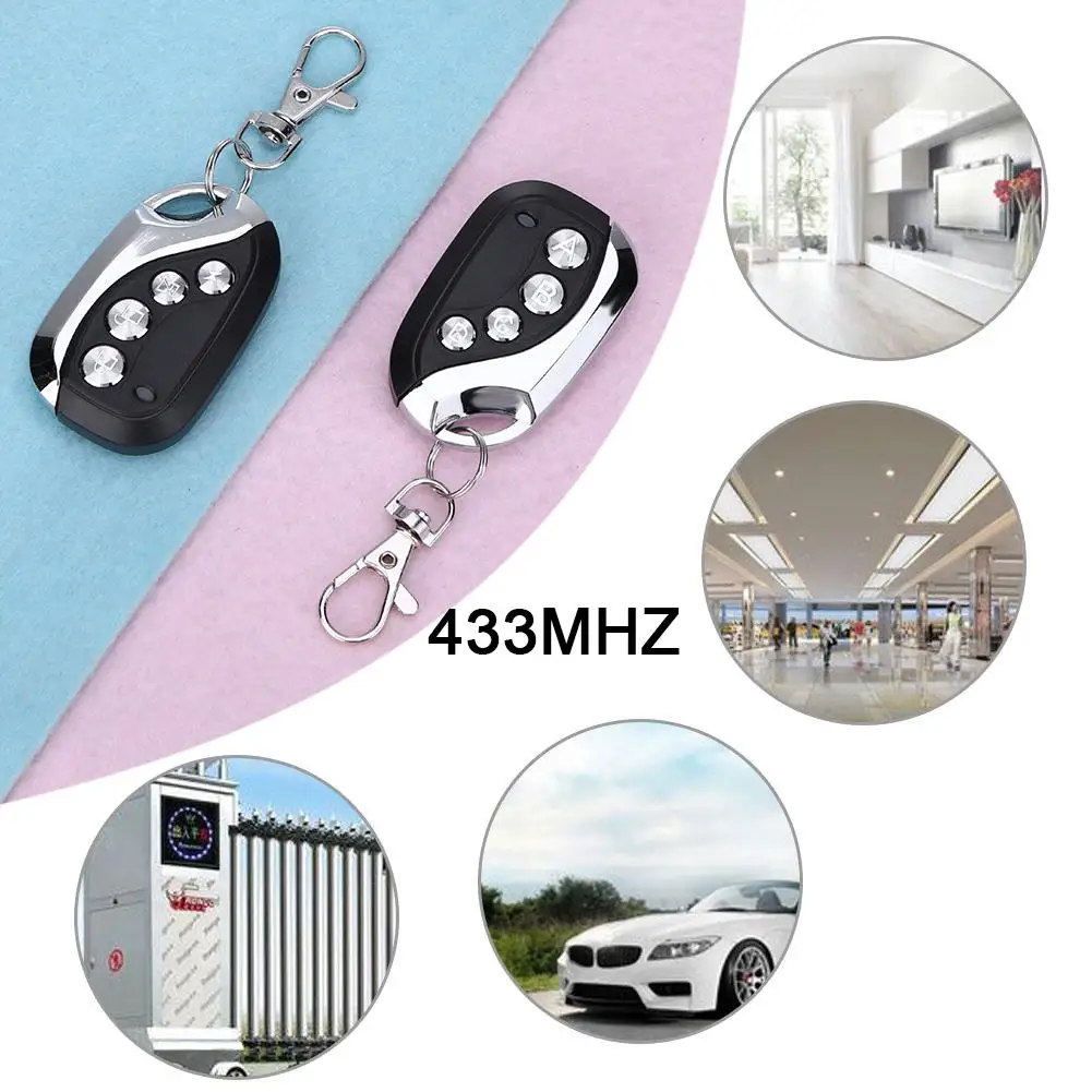 433 МГц Универсальный беспроводной 4 клавиши клонирование копии Двери Гаража