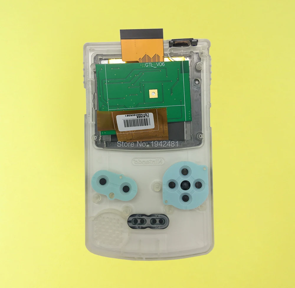 Для Nintend GBC высокого светильник Экран ЖК-дисплей модификации комплект Plug and Применение для GBC Highlit Экран ЖК-дисплей OEM подсветкой ярче комплект