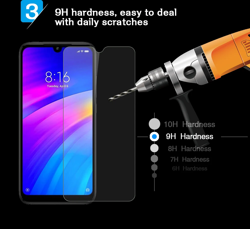 2 шт закаленное стекло для LG Q7 стекло HD Анти-Царапины Защитная пленка для экрана для LG Q7 Plus LG Q7A стеклянная пленка