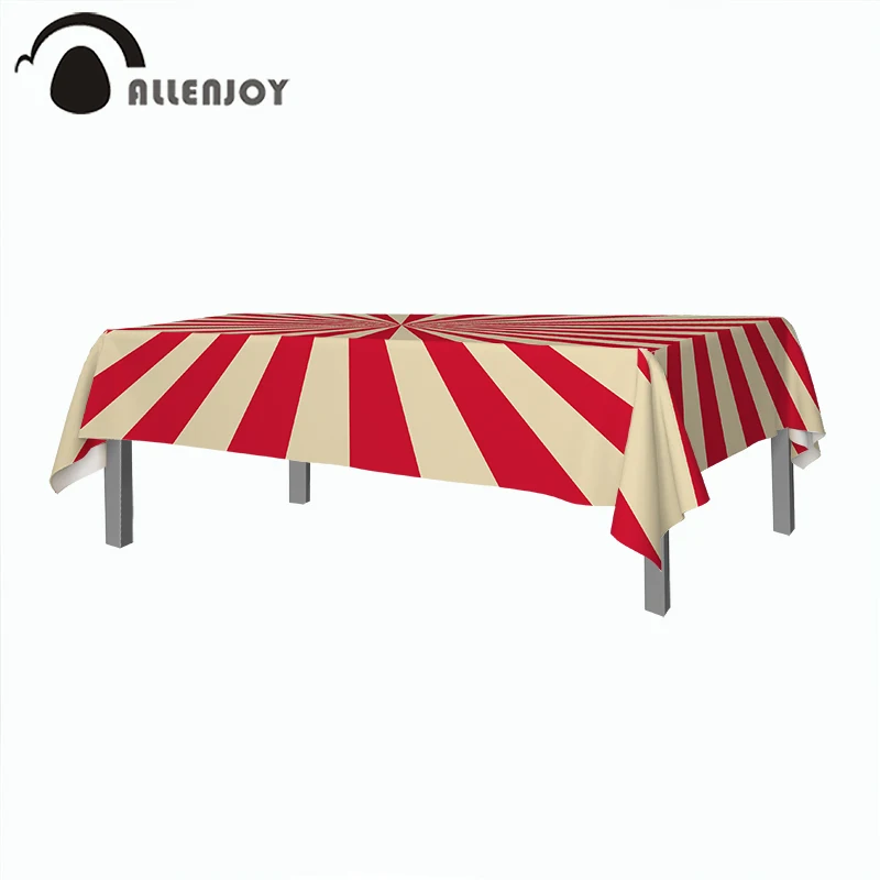 Скатерть Allenjoy с воздушными шарами и облаками водонепроницаемая домашняя