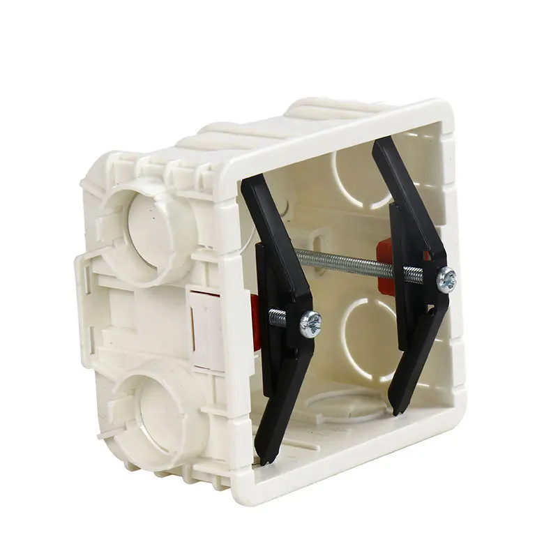 Настенная розетка для выключателя 6 шт. паяльник кассеты 86 мм нижняя коробка